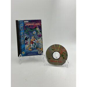 Sega CD Game Dragons Lair Manual  CIB Complete In Box CLEAN